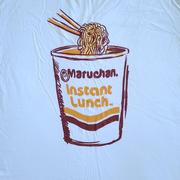 Mad😡 Engine LLC Maruchan Instant Lunch🍜 Graphic Tee👕 - NWT - Picture 3 of 10